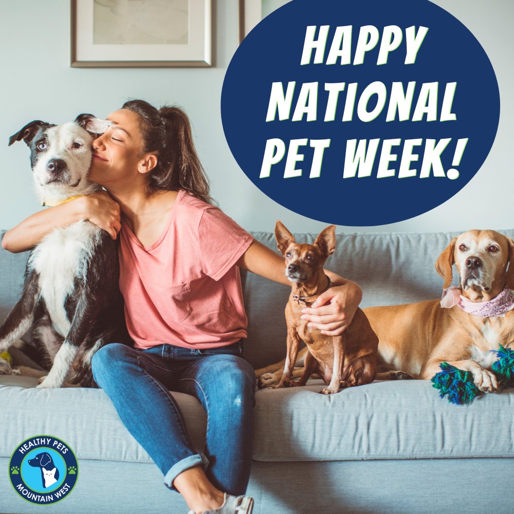 Whether companion, comedian, confidant, or protector, our pets are always there for us. Happy #NationalPetWeek!