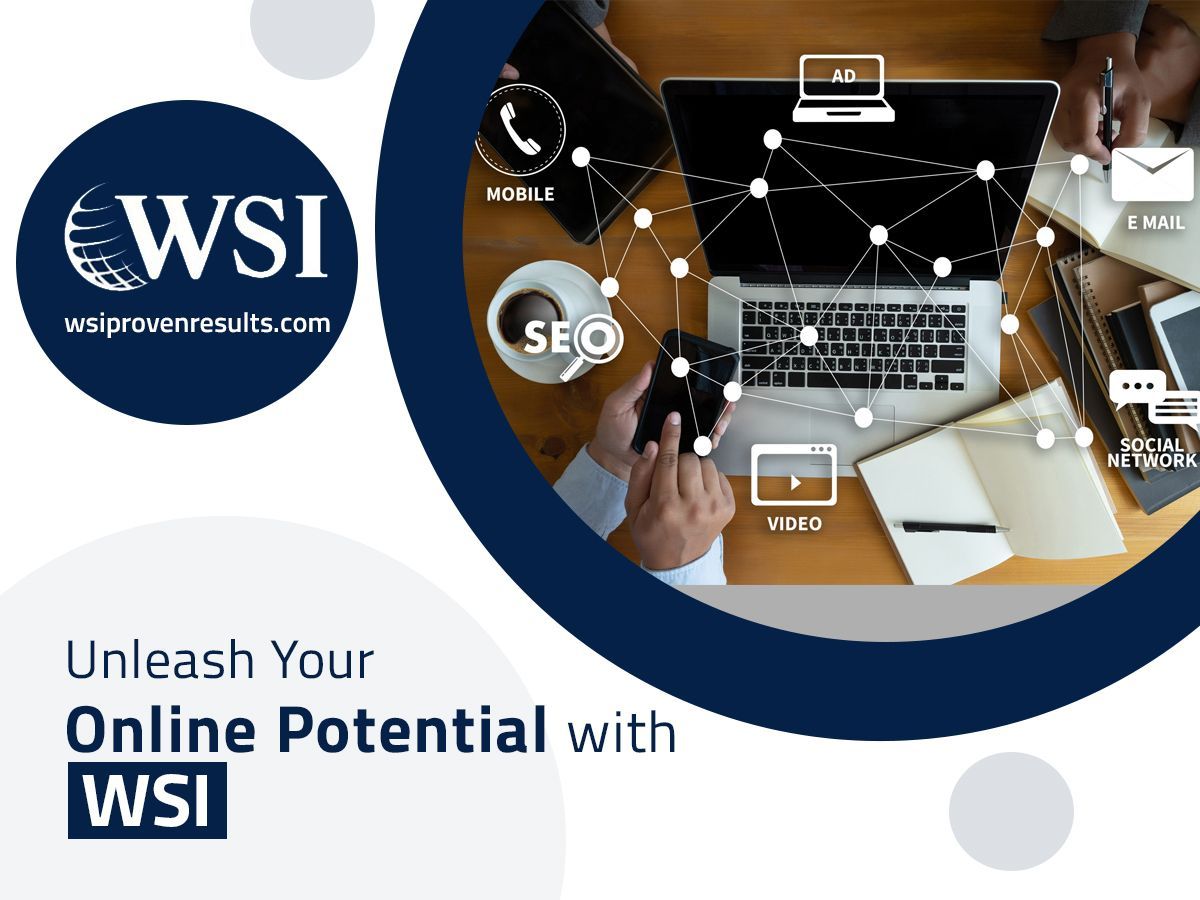 Elevate your online presence with WSI. From captivating web design to cutting-edge SEO and social media strategies, we're here to turn your unique business vision into reality. Visit bit.ly/3lUQ52x .

#DigitalMarketingAgency
