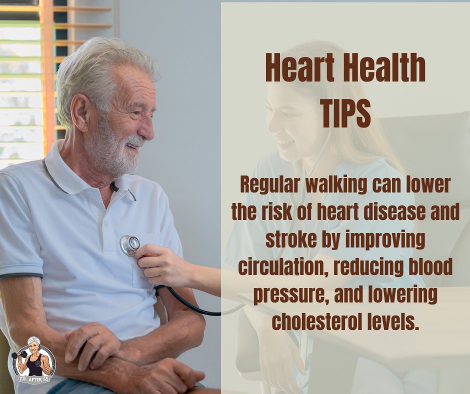 Take steps towards a healthier heart! Lace up your shoes and hit the pavement for a brisk walk. Your heart will thank you for it! 💓🚶 #HeartHealth #WalkingForWellness #TakeSteps