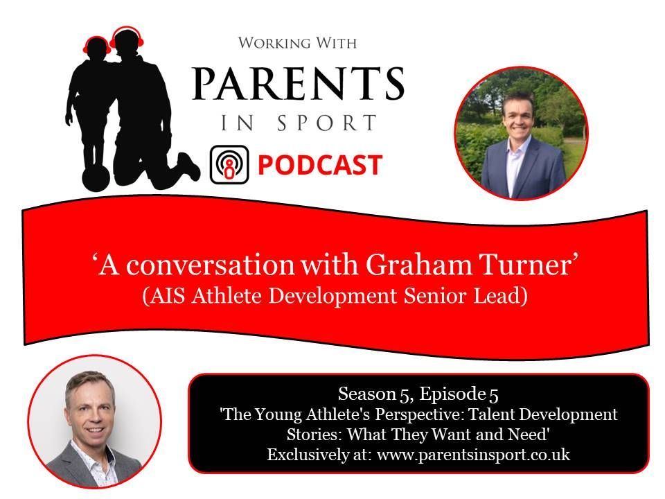 NEW PARENTS IN SPORT PODCAST - 'A Young Athlete's Perspective' In this episode Australian Institute of Sport Athlete Development Senior Lead Graham Turner joins Gordon MacLelland to discuss his latest book 'The Young Athlete's Perspective.' buff.ly/3win9XI