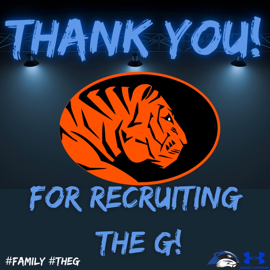 @Coach_Mashack thanks for stopping by and talking with the Young men. It’s always a pleasure having @ECUTigersFB in the house! #TheG #family