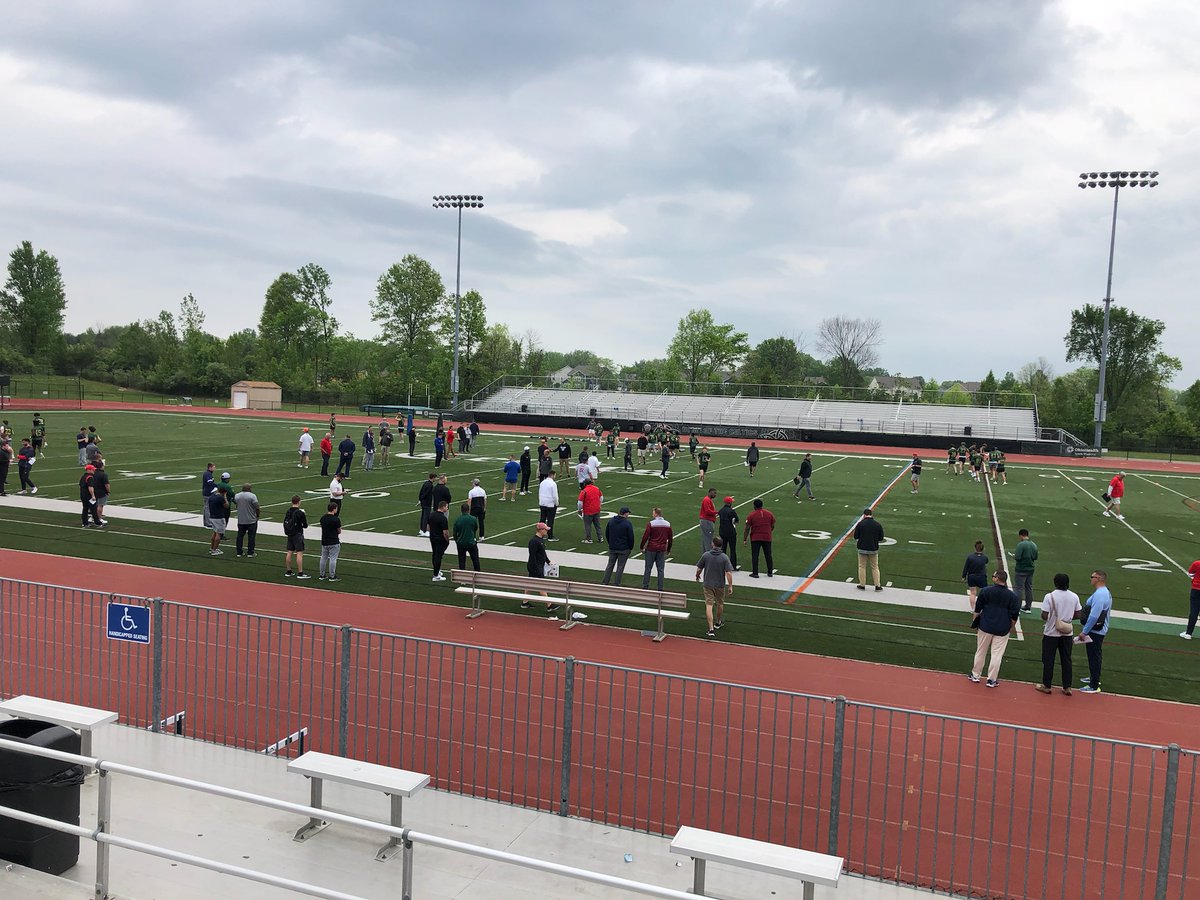 Thank you to the 50+ college coaches who came out to our showcase today.