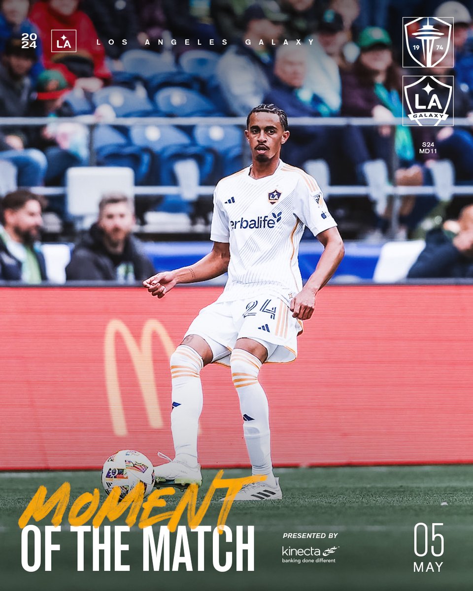 The comeback is greater than the setback 💯 Moment of the Match presented by @kinecta: Jalen Neal clocking in for 90 minutes in Seattle.