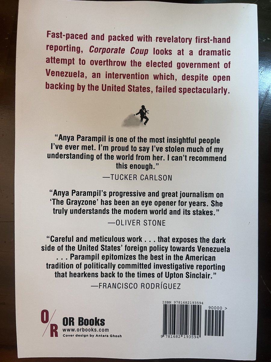 anyaparampil's tweet image. They’re finally here…
Get your copy of my book “Corporate Coup: Venezuela and the End of U.S. Empire” today!
orbooks.com/catalog/corpor…