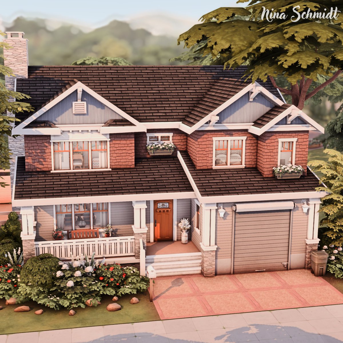 SEQUOIA FAMILY HOUSE 🏡 youtu.be/9BM_CS56Cjs #TheSims #TheSims4 #ShowUsYourBuilds