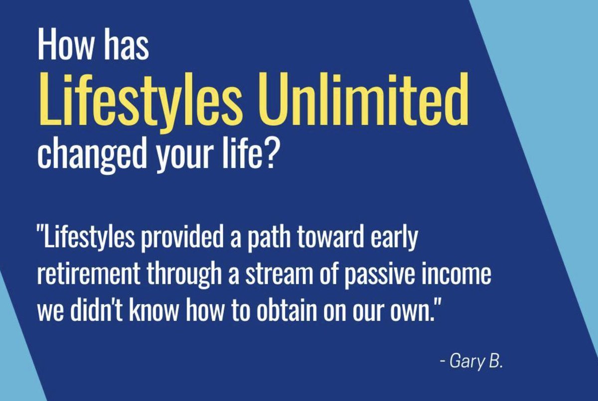 🔓 With the guidance and support of #LifestylesUnlimited, Gary B. discovered the power of real estate investing and how it can pave the path to financial freedom.