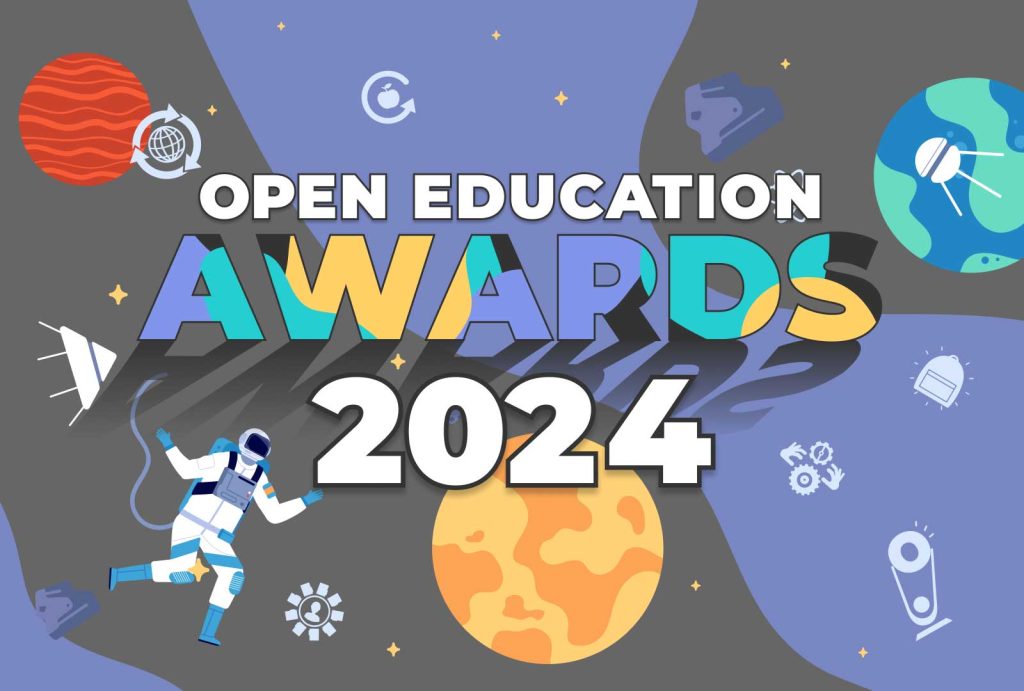 #OEAwards24 nominations launch on May 13! 🎉

Before we discover who's shaping your #openeducation journey – be inspired by previous #StudentAwards and #OpenPedagogy winners.

Explore 🔎 bit.ly/3Wr6Y4P

#studentawards #educationpedagogy #educationexcellence #studentlife