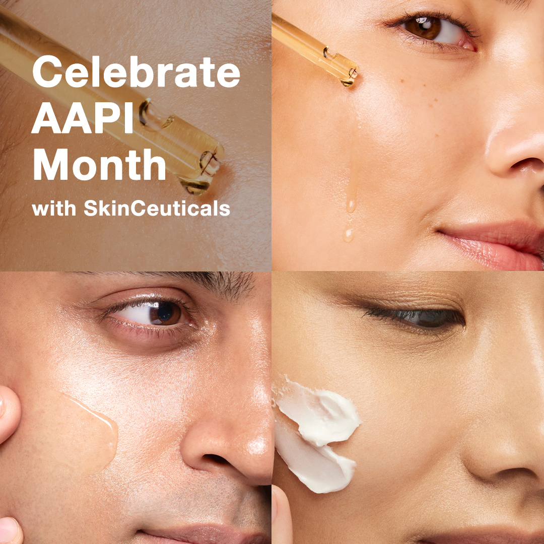 Celebrate AAPI month this May with SkinCeuticals. We are continuously committed and dedicated to providing medical grade skincare for all skin types and ethnicities. #AAPIMonth