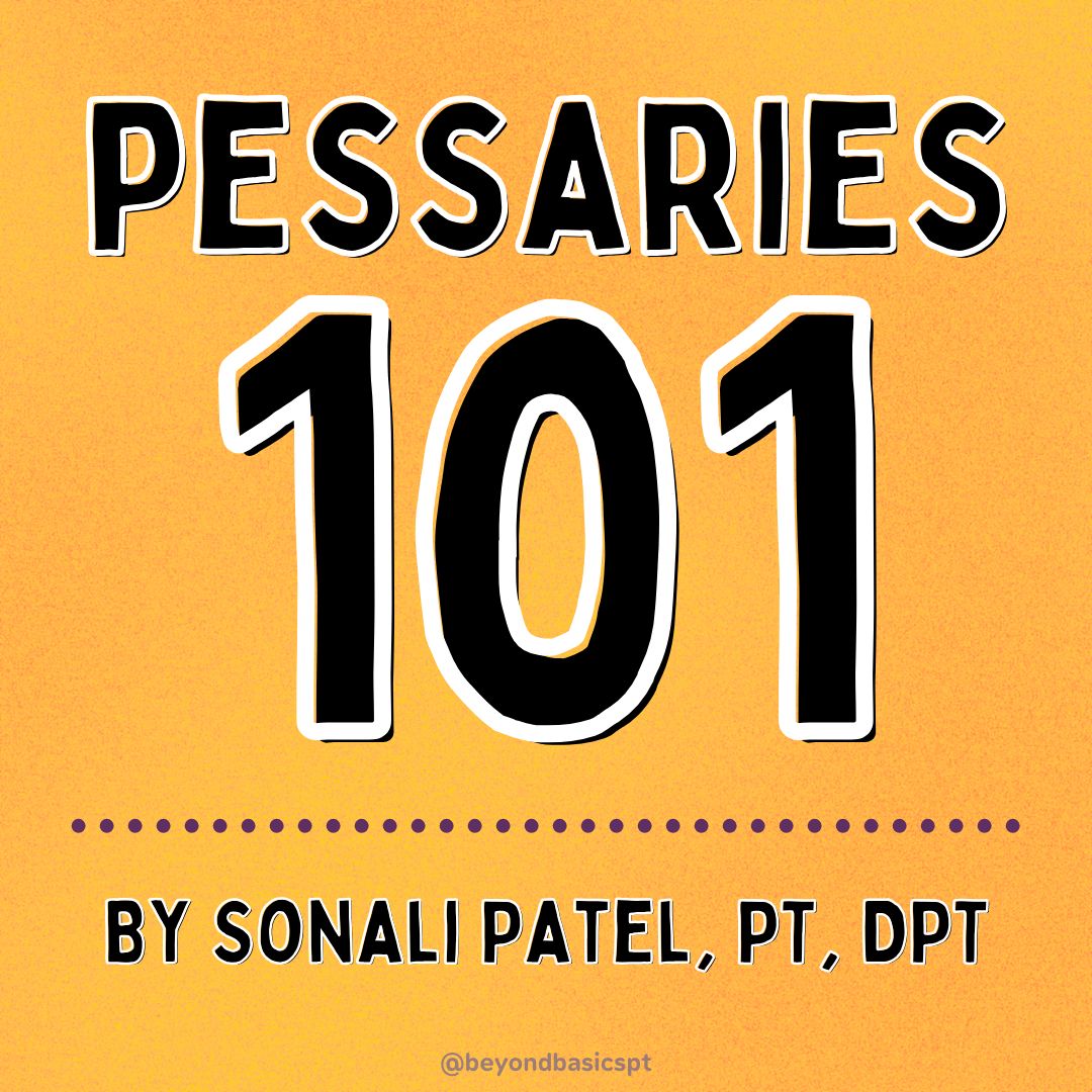 beyondbasicspt's tweet image. Find out all the benefits of #pessaries in our blog! buff.ly/49SiUjq