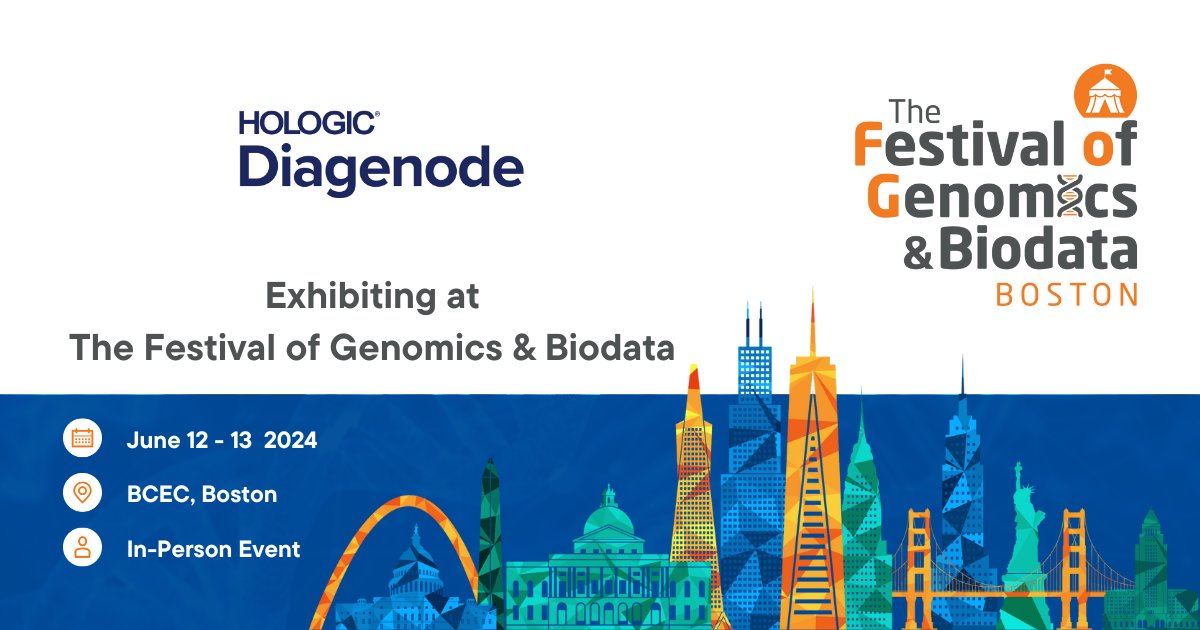 Front Line Genomics (@flgenomics) on Twitter photo We’re thrilled to share that <a href="/Diagenode/">Hologic Diagenode</a> will be exhibiting at The Festival of Genomics & Biodata in Boston in June! To register and for more information, see our website: hubs.la/Q02vQP_t0 #FOGBoston #Epigenetics We’re thrilled to share that <a href="/Diagenode/">Hologic Diagenode</a> will be exhibiting at The Festival of Genomics & Biodata in Boston in June! To register and for more information, see our website: hubs.la/Q02vQP_t0 #FOGBoston #Epigenetics
