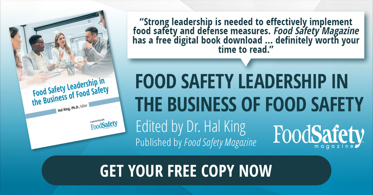This digital book serves as a one-stop food safety business leadership resource and is 'definitely worth your time to read.' 📚💡 But don't just take our word for it... download your FREE copy to learn for yourself: brnw.ch/21wJw6W

#foodsafety #foodindustry