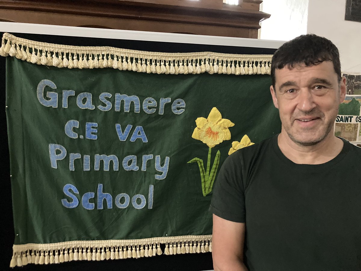 We’re reopening it to celebrate the publication of my new book, #AngelOfGrasmere. A book the school helped me plan, research, edit and now promote. 3/5