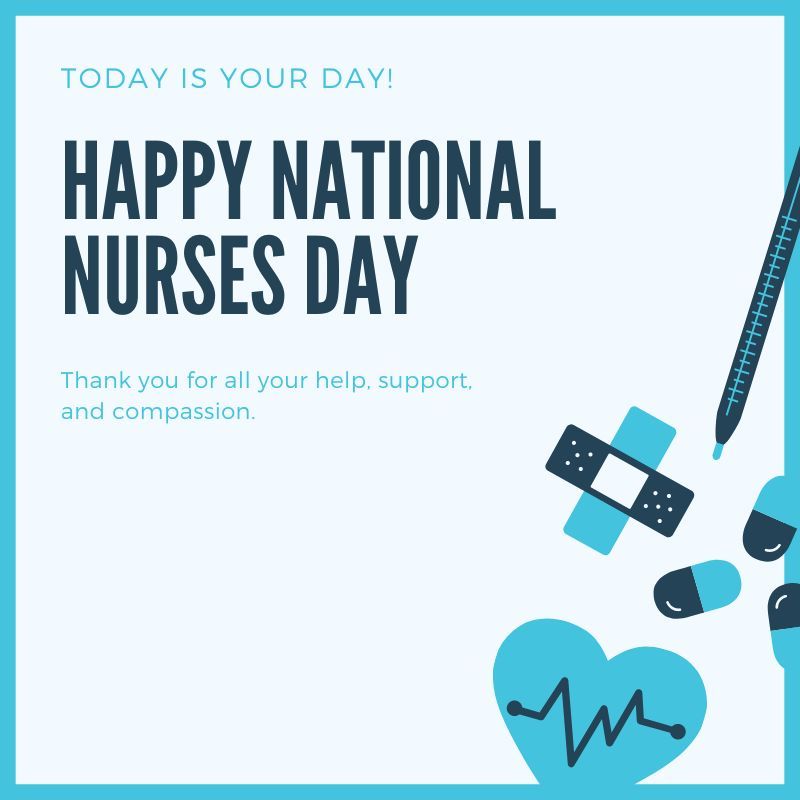 Happy National Nurses Day! 🌟✨ I'm here to say a huge THANK YOU to all the nurses. Your care and compassion shine brighter than any unicorn's sparkle. You're the real-life heroes in scrubs! #NursesDay #HealthcareHeroes 🦄💖