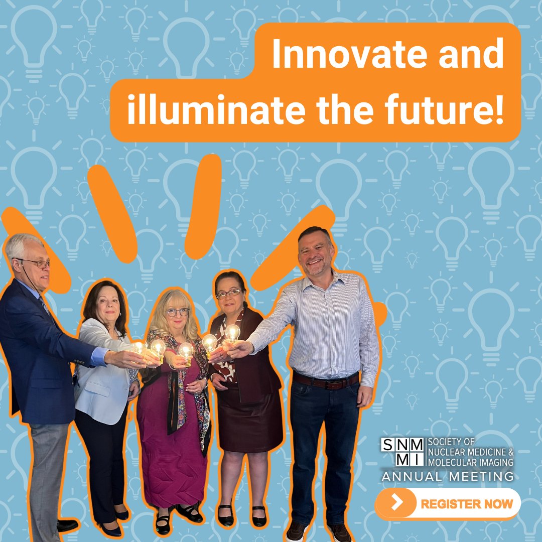 Register now for the 2024 SNMMI Annual Meeting at sites.snmmi.org/AM. Join us as we innovate and illuminate the future of nuclear medicine and molecular imaging. #SNMMI24 #InnovateIlluminate