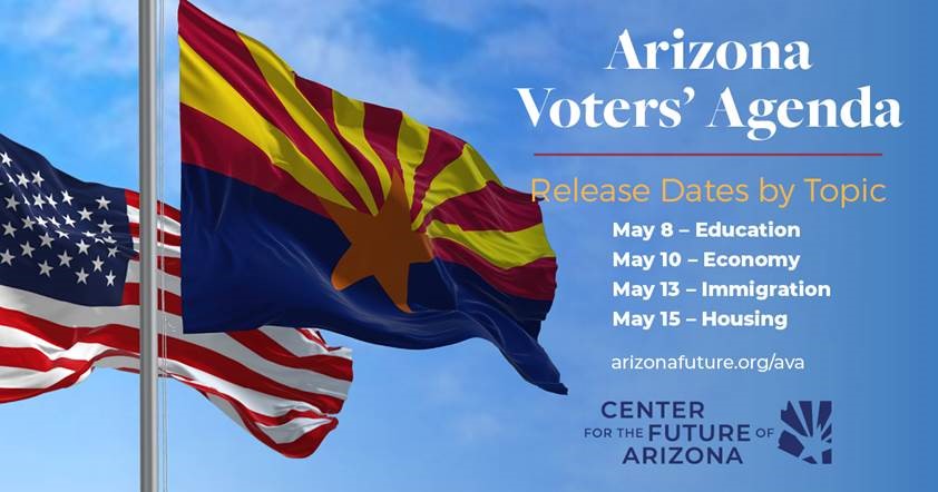 This election season, the #ArizonaVotersAgenda returns to center the voices of Arizona voters.  

Follow along as we share insights on the issues that matter most to the majority and the big questions candidates should address to move Arizona forward. 

arizonafuture.org/ava