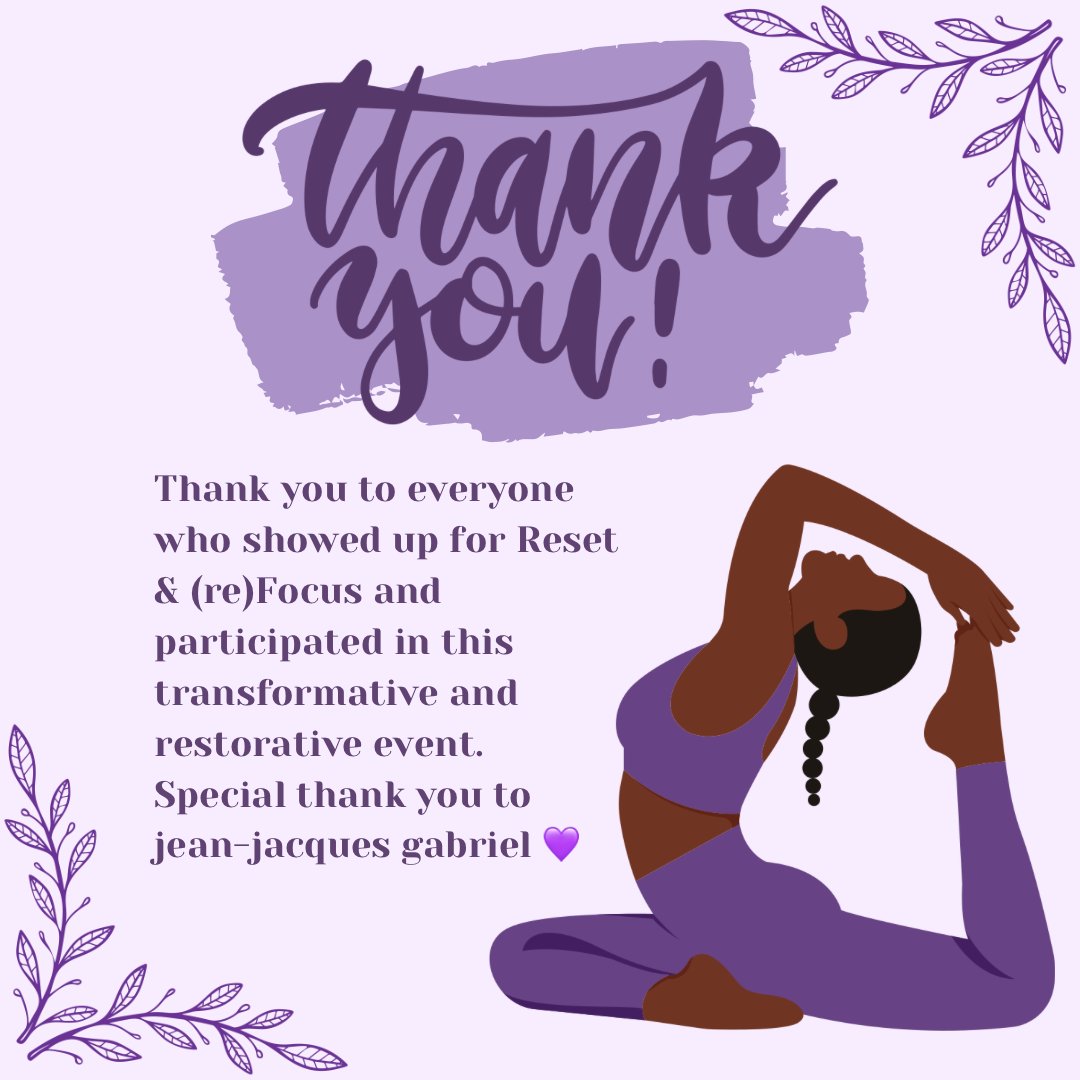 Grateful for everyone who joined us for Reset & (re)Focus Yoga with guest yogi Jean-Jacques Gabriel. Your presence filled our hearts. Excited to announce more sessions in the future! Keep an eye on our website or subscribe to our newsletter for updates. #AAMP #wellness #yoga