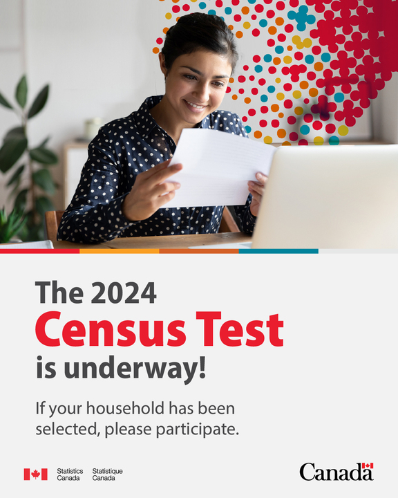 The #2024CensusTest is now underway in communities across the country! 📋 Learn more about this important step along the road to the 2026 Census of Population: www12.statcan.gc.ca/census-recense….