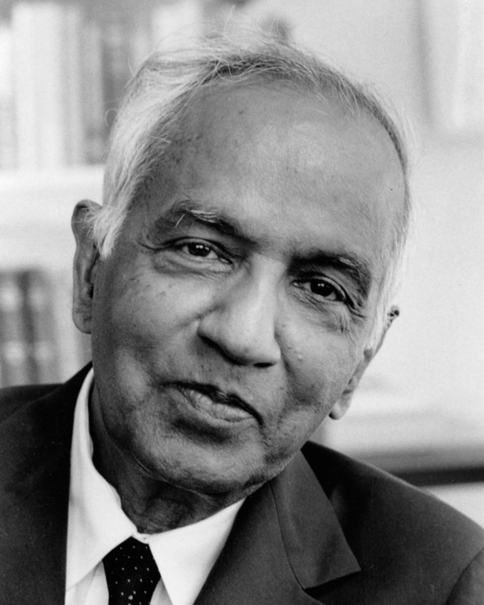 In honor of #AAPIHeritageMonth & the start of #BlackHoleWeek, discover the life & contributions of Subrahmanyan Chandrasekhar, whose pioneering research in stellar evolution formed the foundation of the theory of black holes. Read his memoir: ow.ly/8yAK50RxjwQ #MemoirMonday