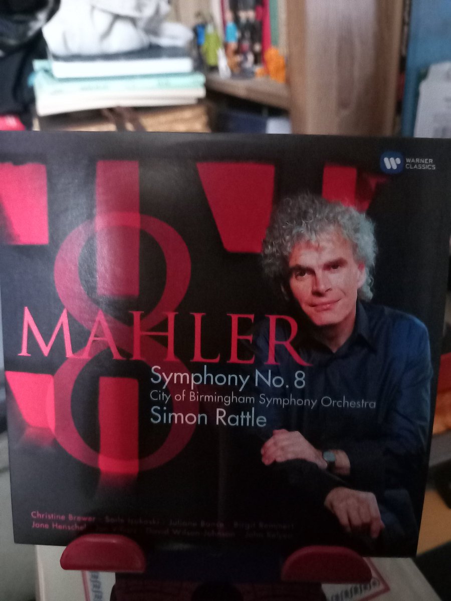 the work's significance- renouncing the pessimism that had marked much of his music, he offered the Eighth as an expression of confidence in the eternal human spirit. In the period following the composer's death, performances were comparatively rare. #GustavMahler #SirSimonRattle