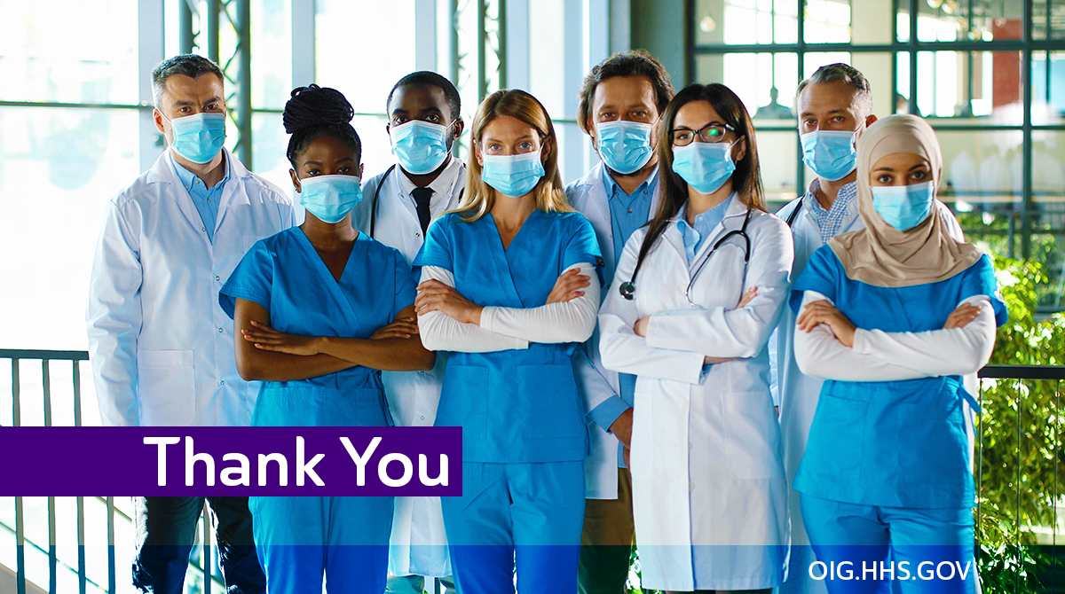 On #NationalNursesDay, HHS-OIG expresses gratitude to nurses for their vital contributions to our communities. We appreciate your dedication to patient care, compassion, & the expertise of nurses who tirelessly serve their patients. Thank you! 🌻