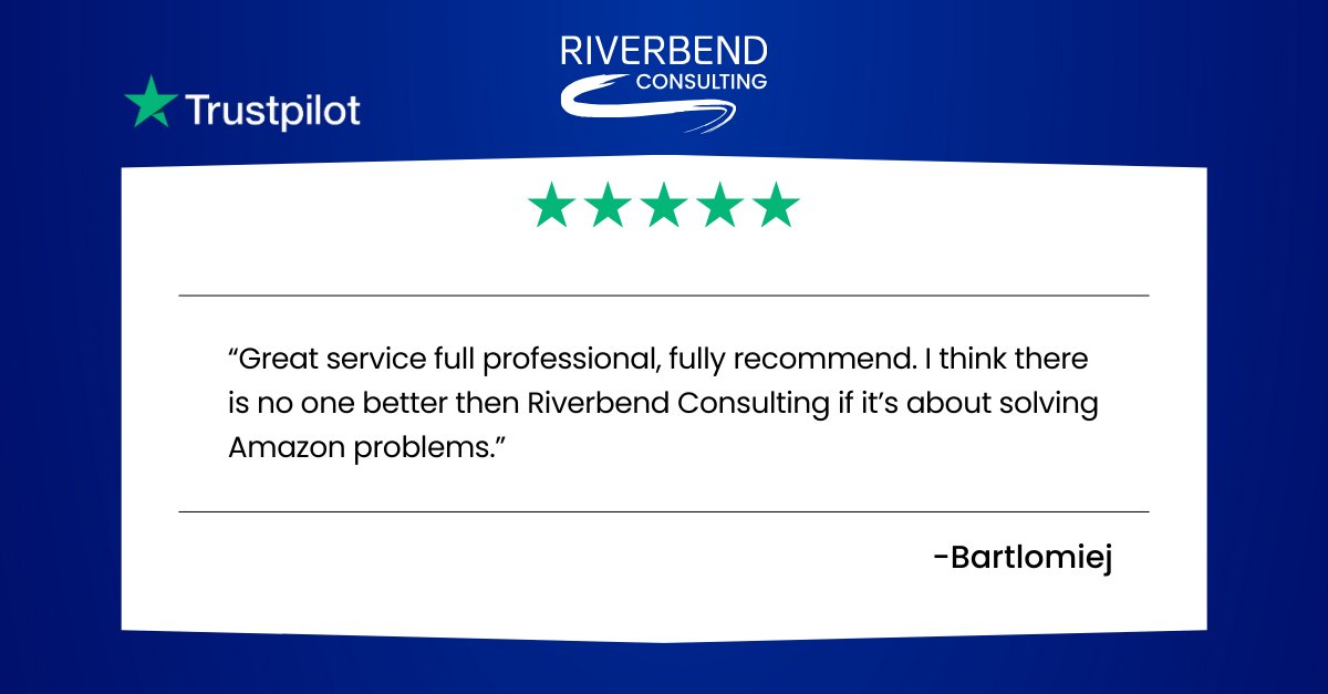 Thank you for the shout-out! 👏🎉

'Amazon. Solved.' is just not just our tagline. It's our mission to serve every seller and solve every problem. 💪

#riverbendconsulting #customerfeedback #amazonsellers #teamofexperts #highlyrecommended #fivestarreview #contactus #amazonsolved