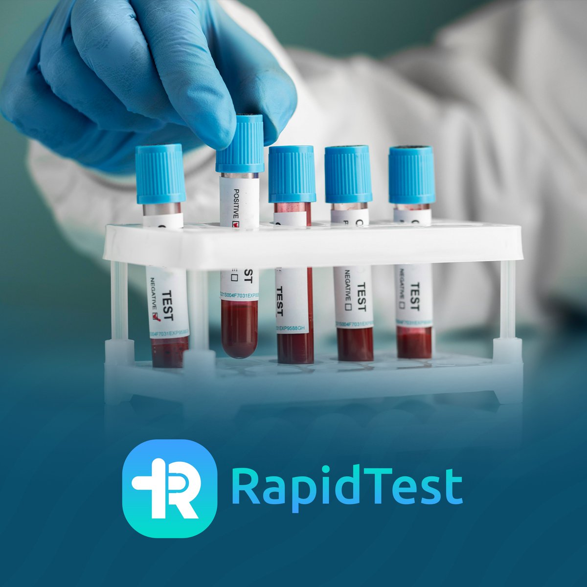 Brand Identity Design for RapidTest.