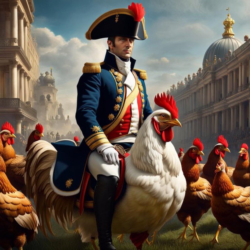 Macron going to Moscow 🐓