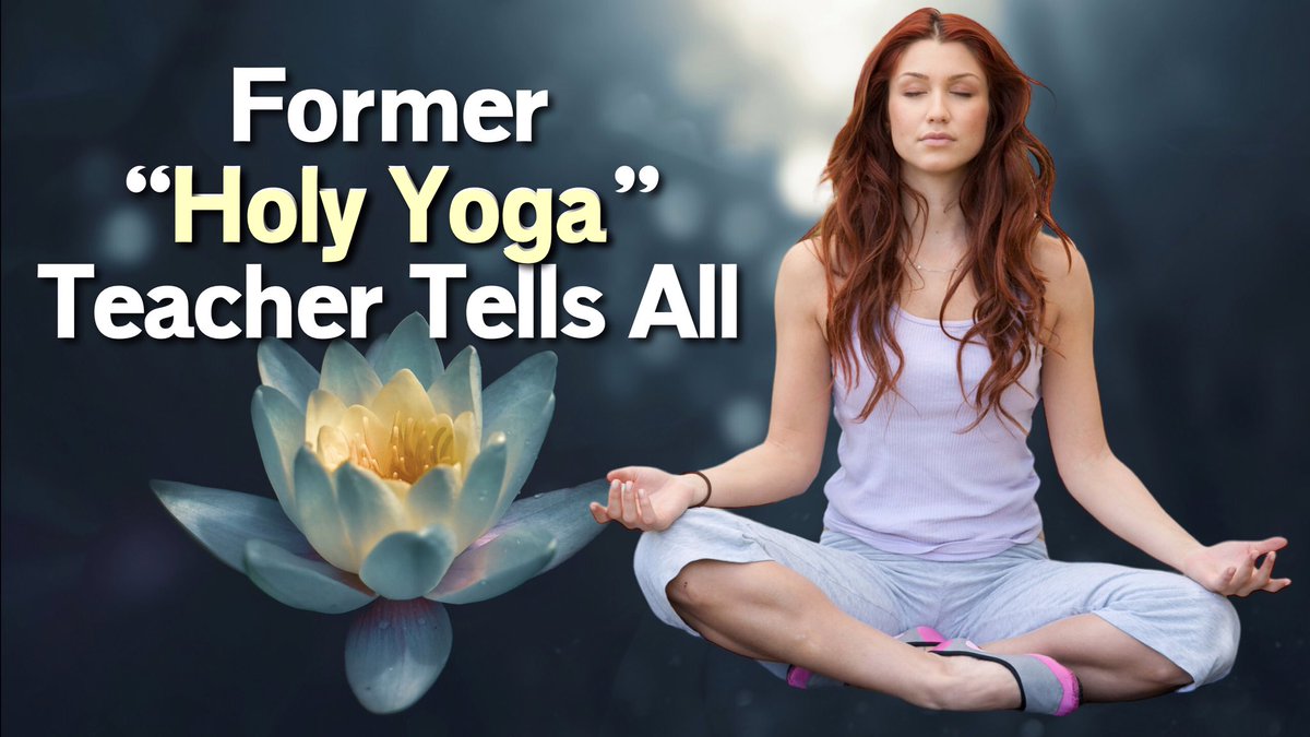 So-called “holy yoga” is Hindu deity worship with a Christian veneer, as an ex-PraiseMoves teacher whistleblower explains in this video youtu.be/I_D4cDvapQc