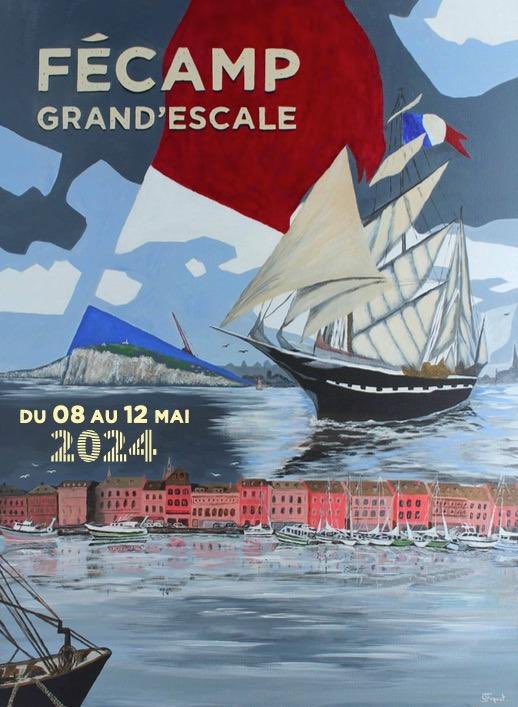 Dès mercredi 8 mai, rendez-vous pour #FécampGrandEscale, une grande fête #maritime !🌊⛵️ une 100aine de #bateaux venus de toute l'Europe, de la musique, des animations partout sur les quais du #port de #Fécamp !
➡️fecampgrandescale.com