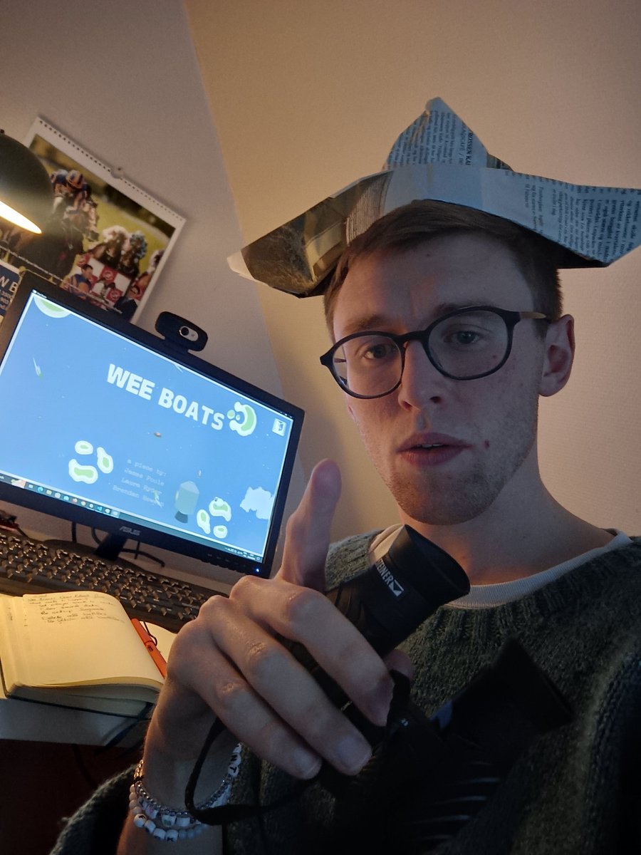 Wee Boats is putting on big boy pants and going for its first public outing at <a href="/AMazeFest/">A MAZE.</a> ! <a href="/BrentendoH/">Brendan</a> , <a href="/laurarydermusic/">pianowagon</a> and myself have been working our little arses off and can't wait to head over!