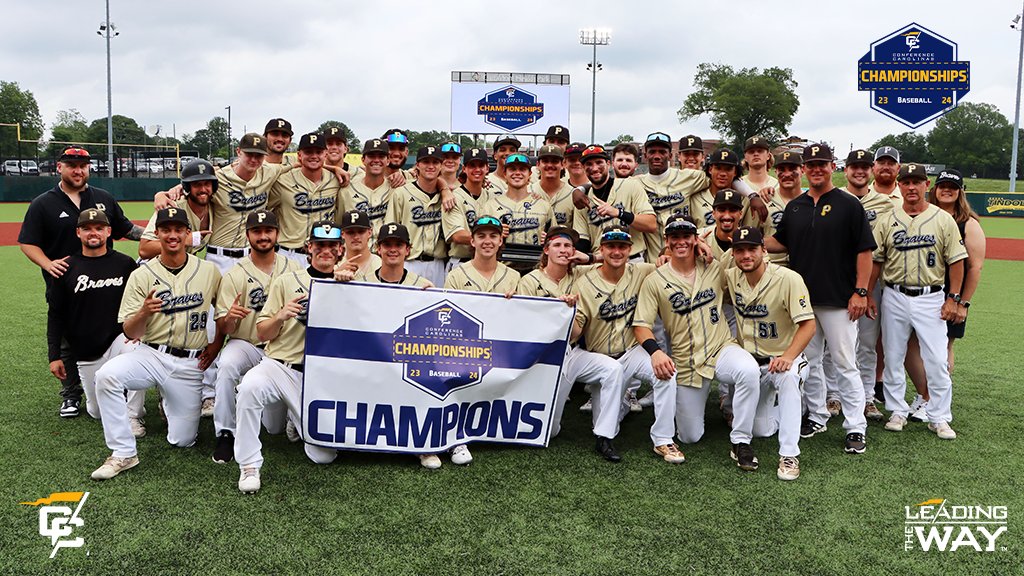 . @UNCP_Sports goes 4-0 to capture first Conference Carolinas Baseball crown.

🔗: bit.ly/3yg0QlW

#LeadingTheWay