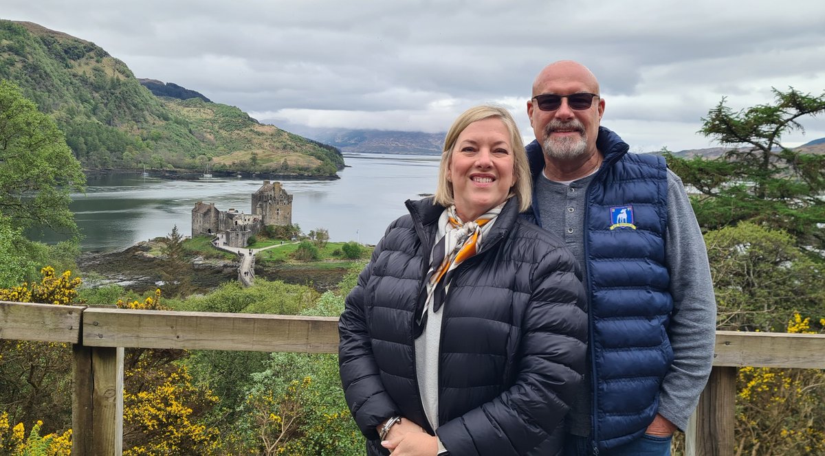 High on Casey's list of places to see was the fabulous Eilean Donan Castle.  Happy to oblige, Casey.  Second top of her list was a sheep.... Hmm, might be a bit tricky to find a sheep...

#visitscotland #scotland #eileandonan @wayfaringkiwi