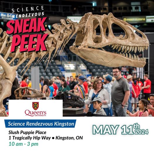 See you this weekend!! Come check out our exhibit this Saturday, May 11 at @sci_rendezvous in Kingston!! 10am-3pm at @SlushPuppiePL 🐳🐳 Reposted from Science Rendezvous