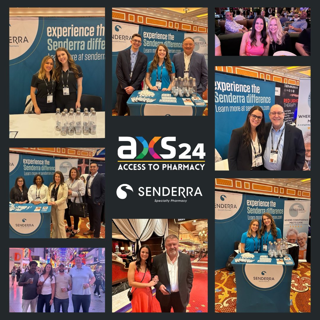 Team members from Senderra attended Asembia's 20th annual AXS Summit last week. Thank you to everyone who stopped by our exhibit booth. We enjoyed reconnecting with familiar faces and forging new connections. @asembiarx
#Asembia2024 #AXS24