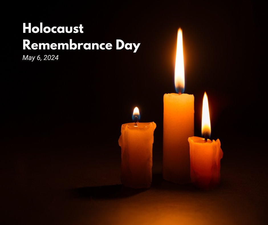 Yom HaShoah is a time to remember and honor the lives of the more than 6 million Jews who were murdered during the Holocaust. This Holocaust Remembrance Day, and every day, we must recommit to denouncing hatred, bigotry, and antisemitism in all forms.