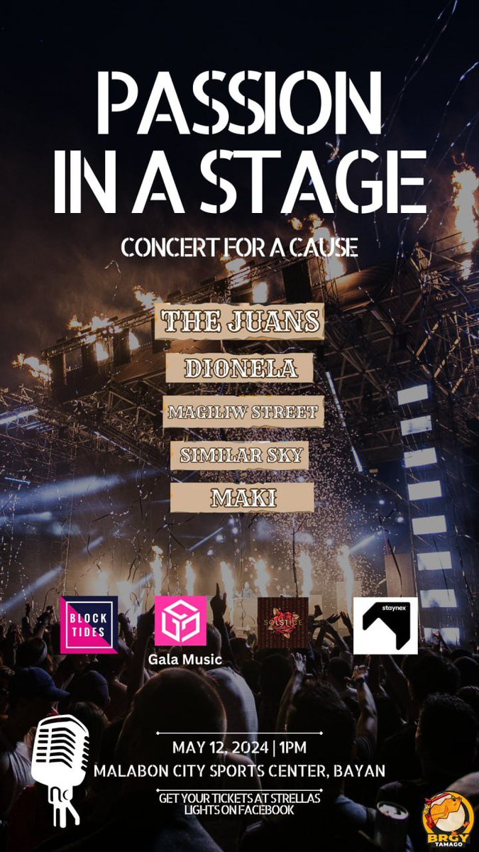 PASSION IN A STAGE A CONCERT FOR A CAUSE (May 12) Powered by Blocktides & Strellas Lights

Buy tickets : eventbrite.hk/e/passion-in-a…

@blocktides @GoGalaMusic