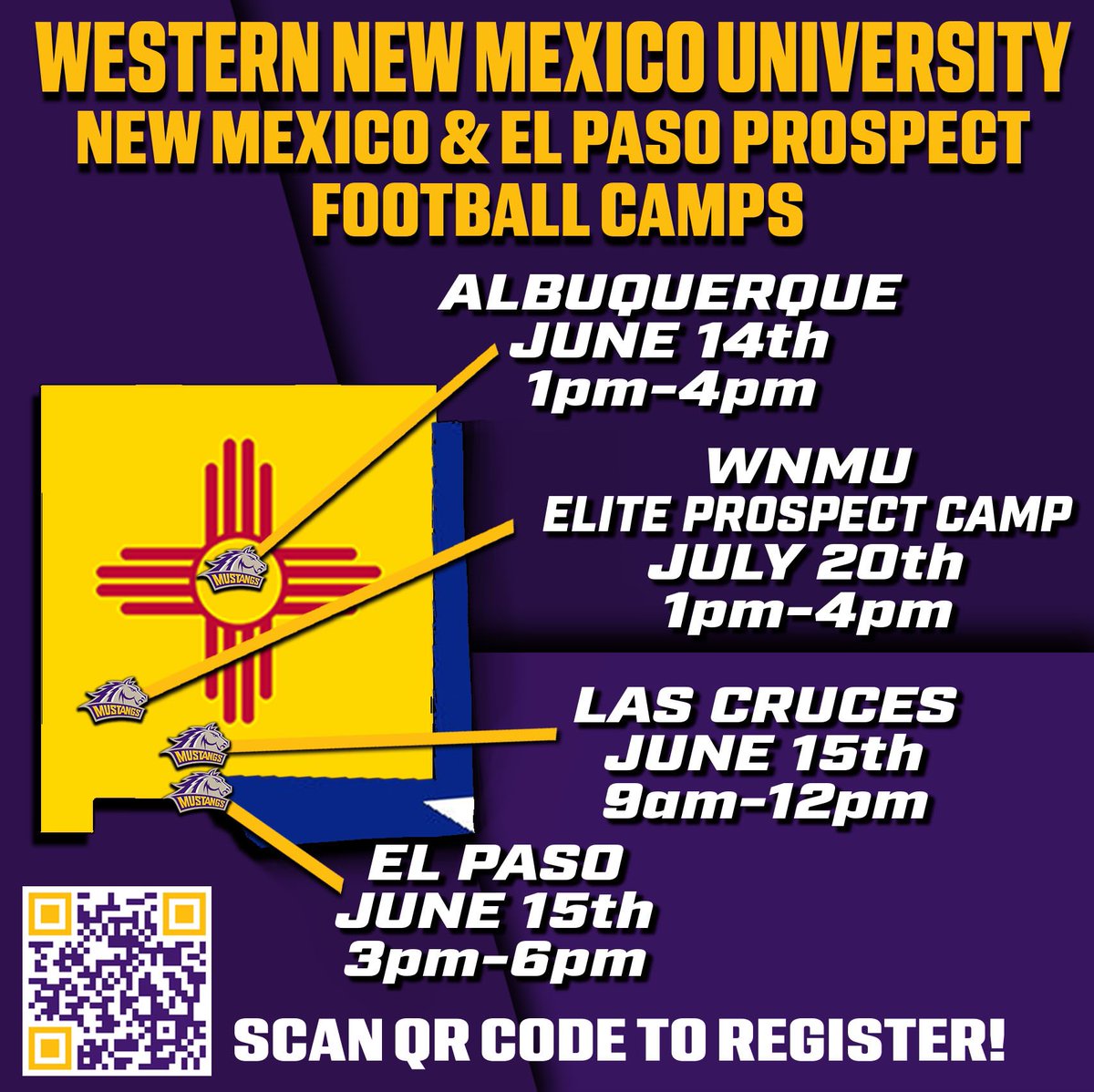 Camp season is rapidly approaching, with registration open now! #RareBreed #Mustangs