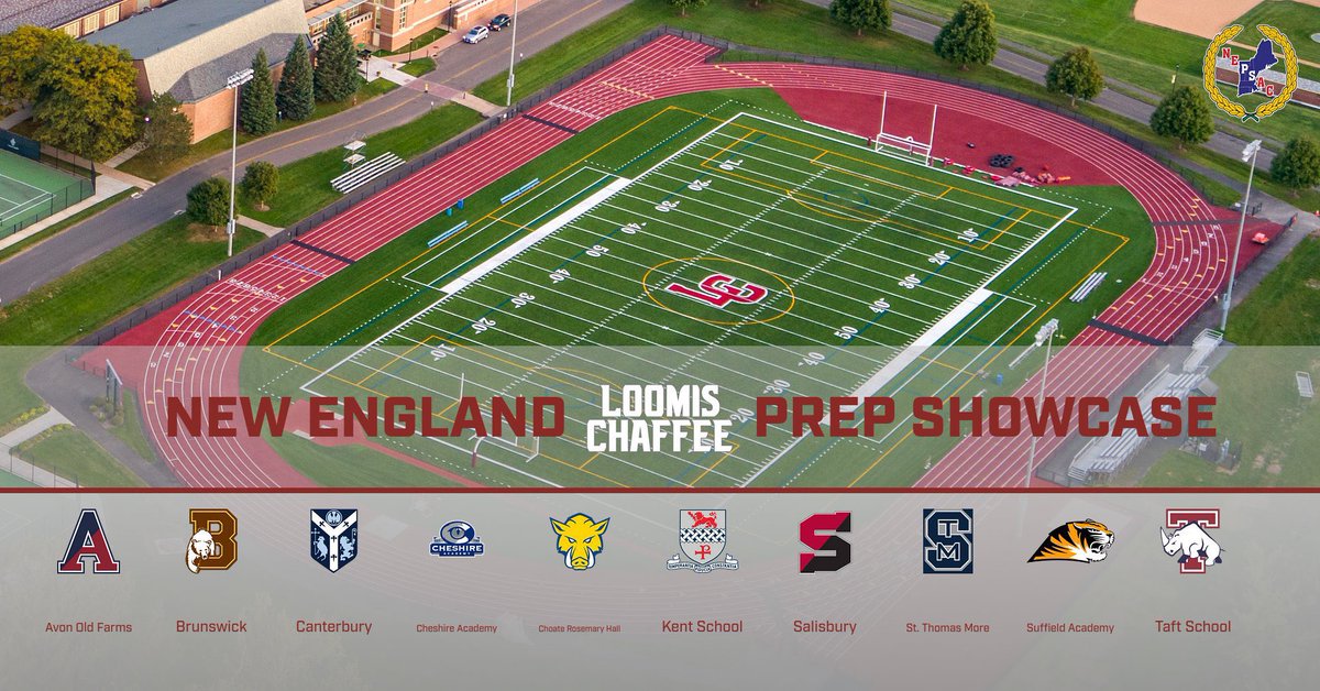 Excited to attend the New England Prep Showcase at @LoomisFootball Tuesday‼️ Looking forward to seeing the best Prep talent throughout CT 🔜