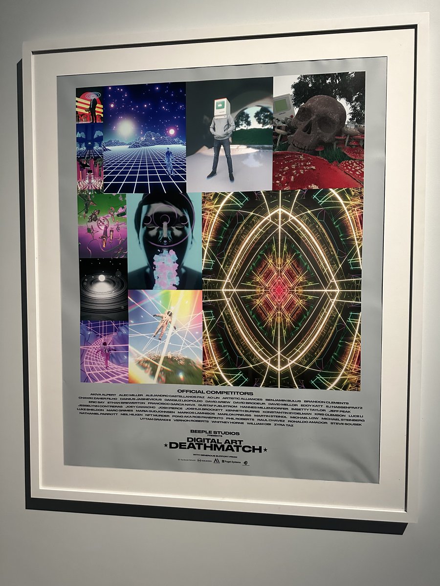 What a fuckin whirlwind!! <a href="/beeple/">beeple</a>’s Digital Art Deathmatch was the MOST fun I’ve ever had at a 3D event!! It was so insanely well executed and it lit a 🔥 under my ass to get good at speed rendering!

It was so amazing seeing all the homies and reconnecting with the digital art