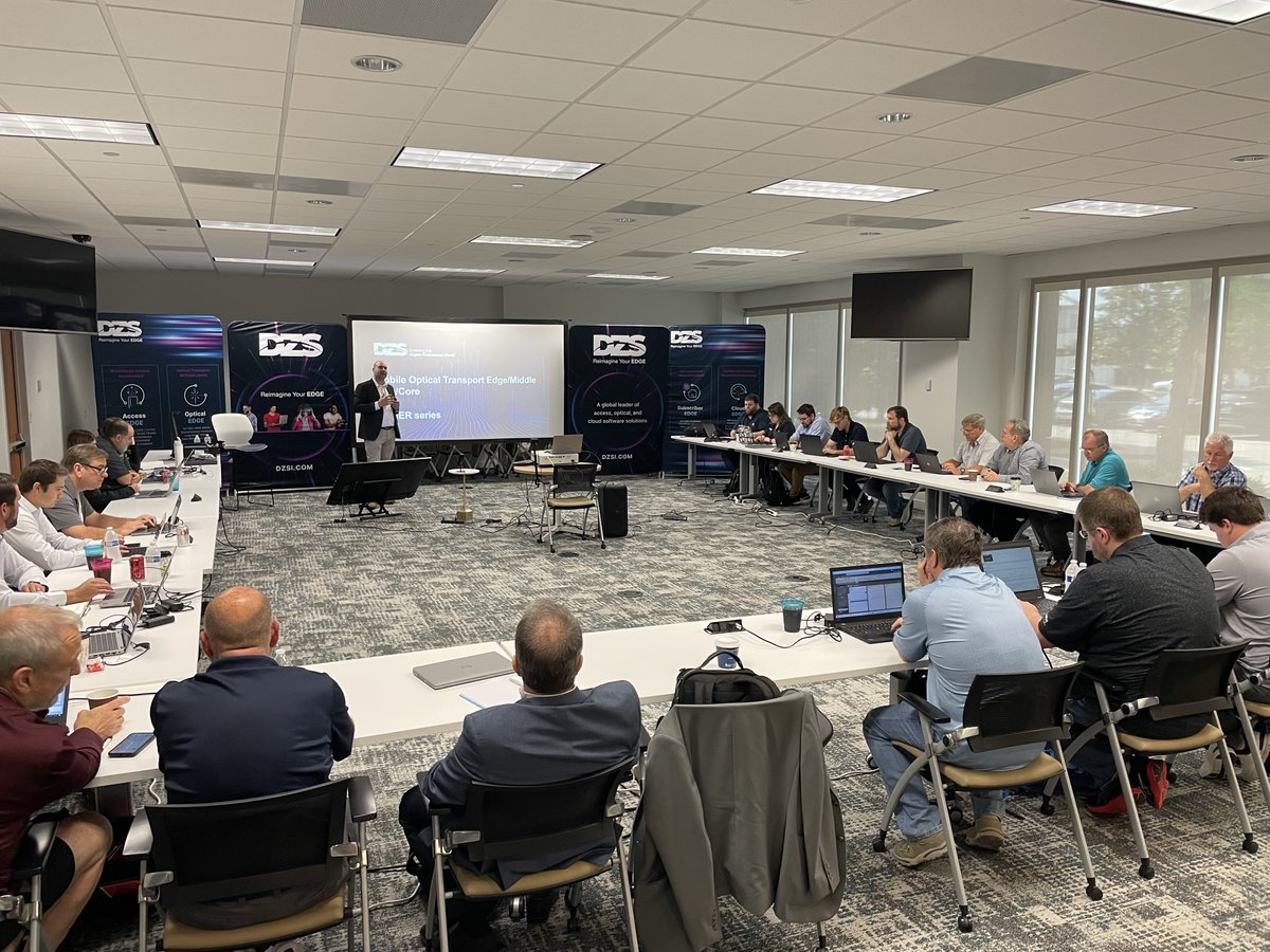 Zhone_Tech's tweet image. Getting hands-on during DZS Saber deep dive training last week. Thank you to our valued partner community for participating. Our Saber portfolio is redefining the economics of metro transport.

Learn more by attending our May 14th webinar. Register here: lnkd.in/gEQjUpeR