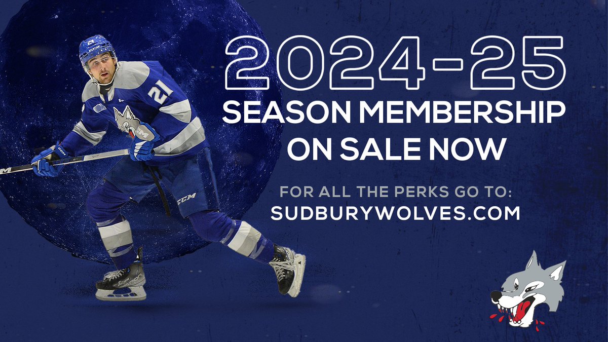 Have you locked in for the 2024-25 season yet? Purchase or renew your Season Membership to take advantage of early bird pricing! The sooner you secure your membership, the more prizes you're eligible to win. 🎟️: greatersudbury.ca/tickets #HowlYeah