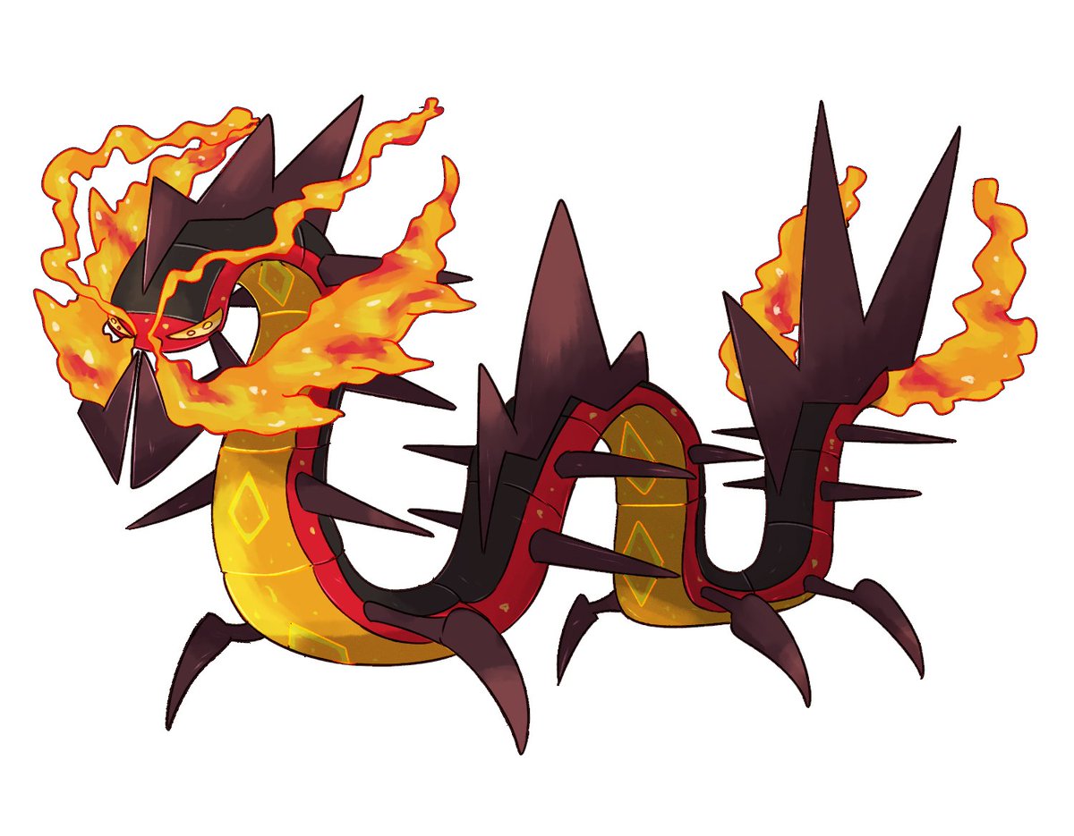 my centiskorch evolution, dragon/fire type! centinferno is here to havoc everything. i will show its shiny in the comments tho hehe

if you wanna purchase this design to use it freely, DM me.