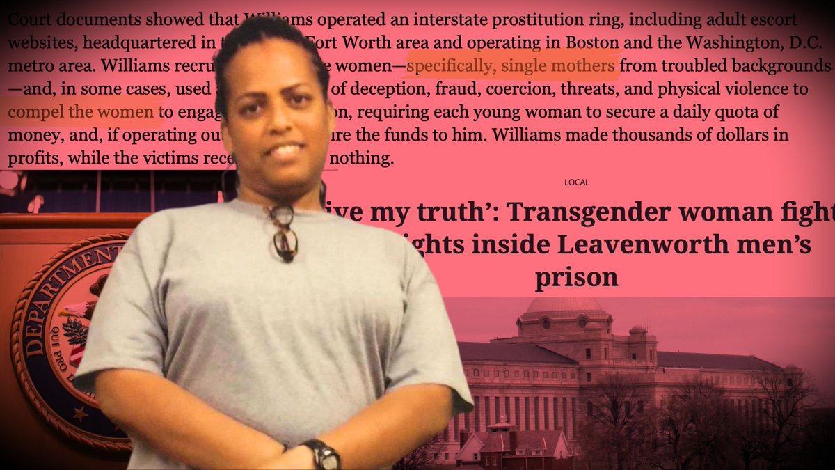 The @KCStar has published a sympathetic profile on a trans-identified male inmate convicted of sex trafficking vulnerable women. 'Ayana Satyagrahi' targeted single mothers and forced them into prostitution using physical assault and threats. READ: rxx.reduxx.info/2p93vrrc