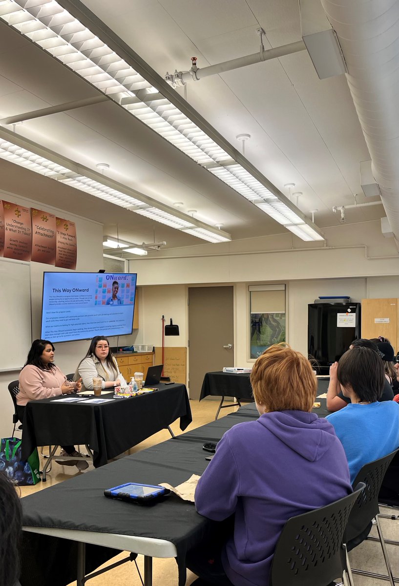 We were thrilled to have Thishara &amp; Sarah from <a href="/OldNavyCA/">Old Navy Canada ®</a> (Aberdeen Mall) come to our Club to talk about This Way ONward, a job-readiness &amp; leadership program tailored to equip youth with essential skills, confidence, &amp; opportunities that lead to success. <a href="/BGCCAN/">BGC Canada</a>