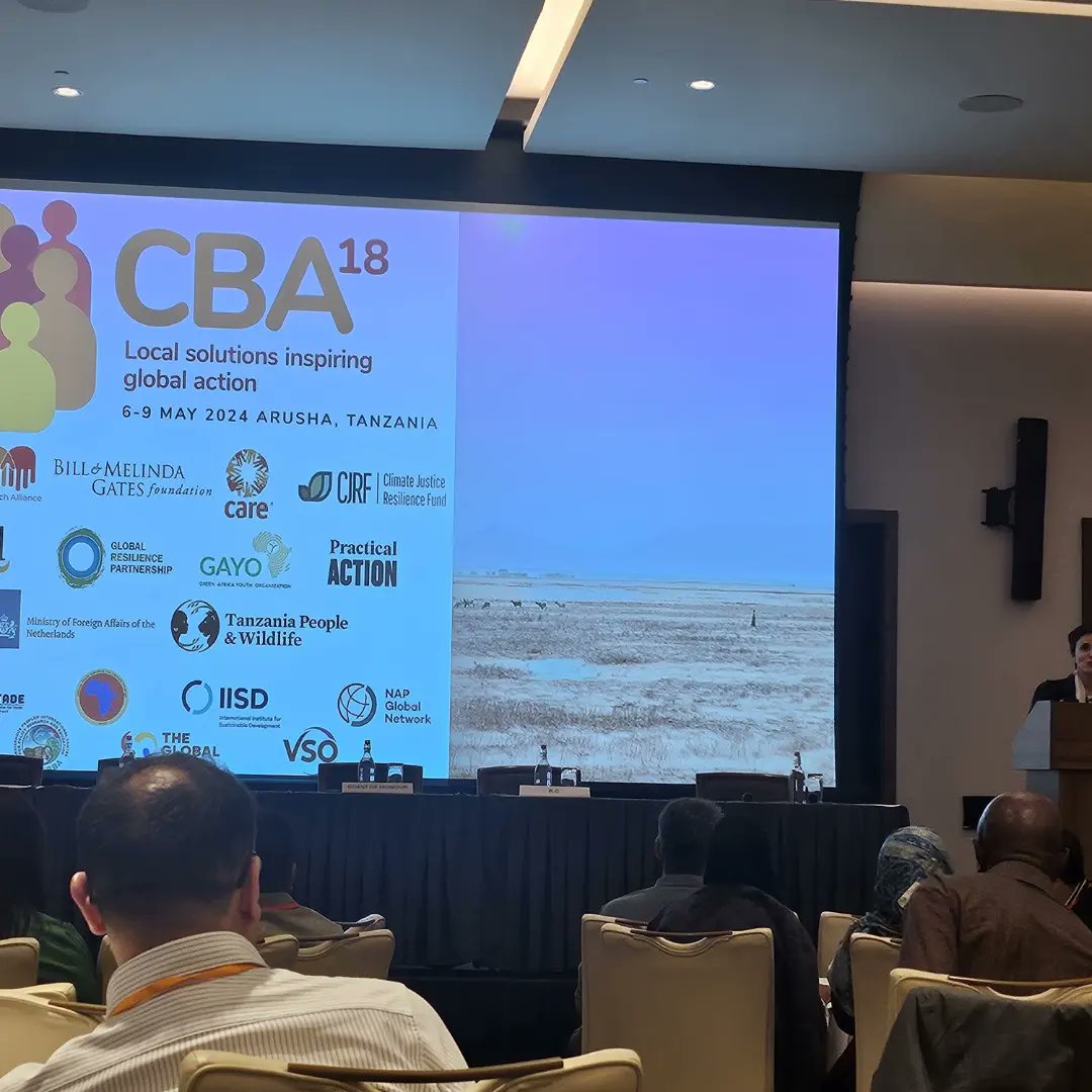 CBA18 convenes practitioners, grassroots representatives, government planners at local and national levels, policymakers, and donors, collaborating across all scales to explore pathways for enhancing ambition toward a climate-resilient future.
#ClimateAction #adaptation