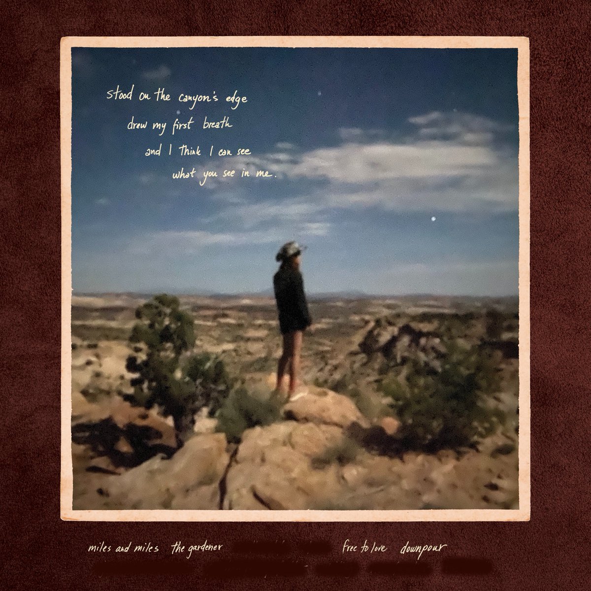 ya'll, I can't believe I get to share this... my album “New Frontier” is coming out July 19th. I wrote these songs all over the place and recorded them in Mexico City, this project encapsulates the craziest years of my life.

You can pre save it + join the waitlist for limited