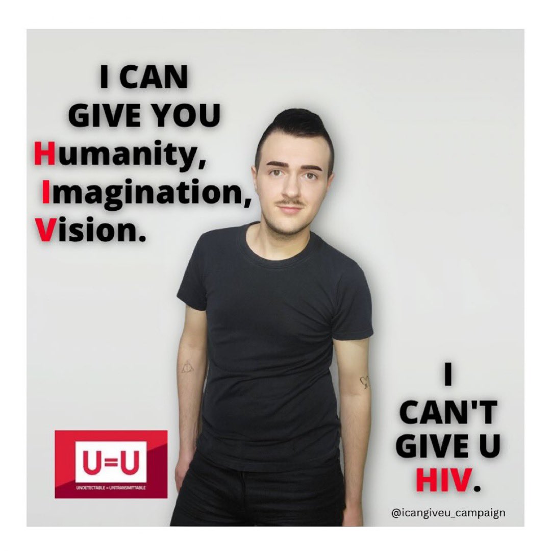 Chance CAN give you so much; but Chance CAN’T GIVE U HIV! #iCanGiveU #UequalsU #iCantGiveUHIV #ZeroRisk #SayZero #CommunitiesFirst #ScienceNotStigma #FactsNotFear #ItEndsWithUs