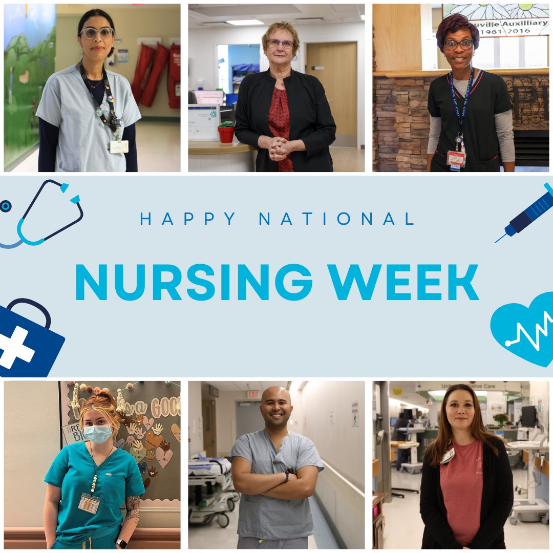 Happy National Nursing Week! 🩺🎉 This week, we celebrate the incredible dedication, compassion, and expertise of nurses everywhere. Join us in thanking our nurses for their hard work, resilience and dedication to providing compassionate care to those we serve. 👏
