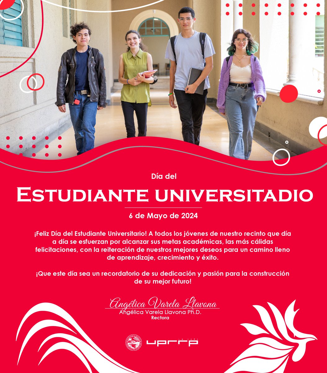 🎉Felicitamos a nuestros #gallitos y #jerezanas en el Día del Estudiante Universitario.🐔