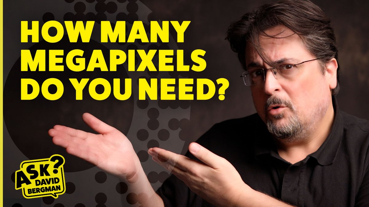 Brand-new episode of #AskDavidBergman out now on AdoramaTV! This week, David's doing a deep dive on everything you need to know about megapixels, including how many different photographers should have for their specific photo needs. 

Watch here: adorama-vugj.visitlink.me/Wda4lt